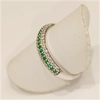 Anello Vidali Gioielli Donna in Oro bianco Zircone ANOR-42-34 - ANOR-42-34